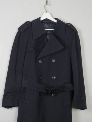Mens Vintage Short Coat With Belt S - The Harlequin