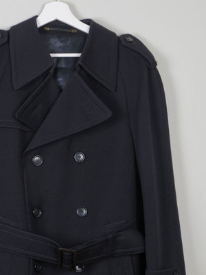 Mens Vintage Short Coat With Belt S - The Harlequin
