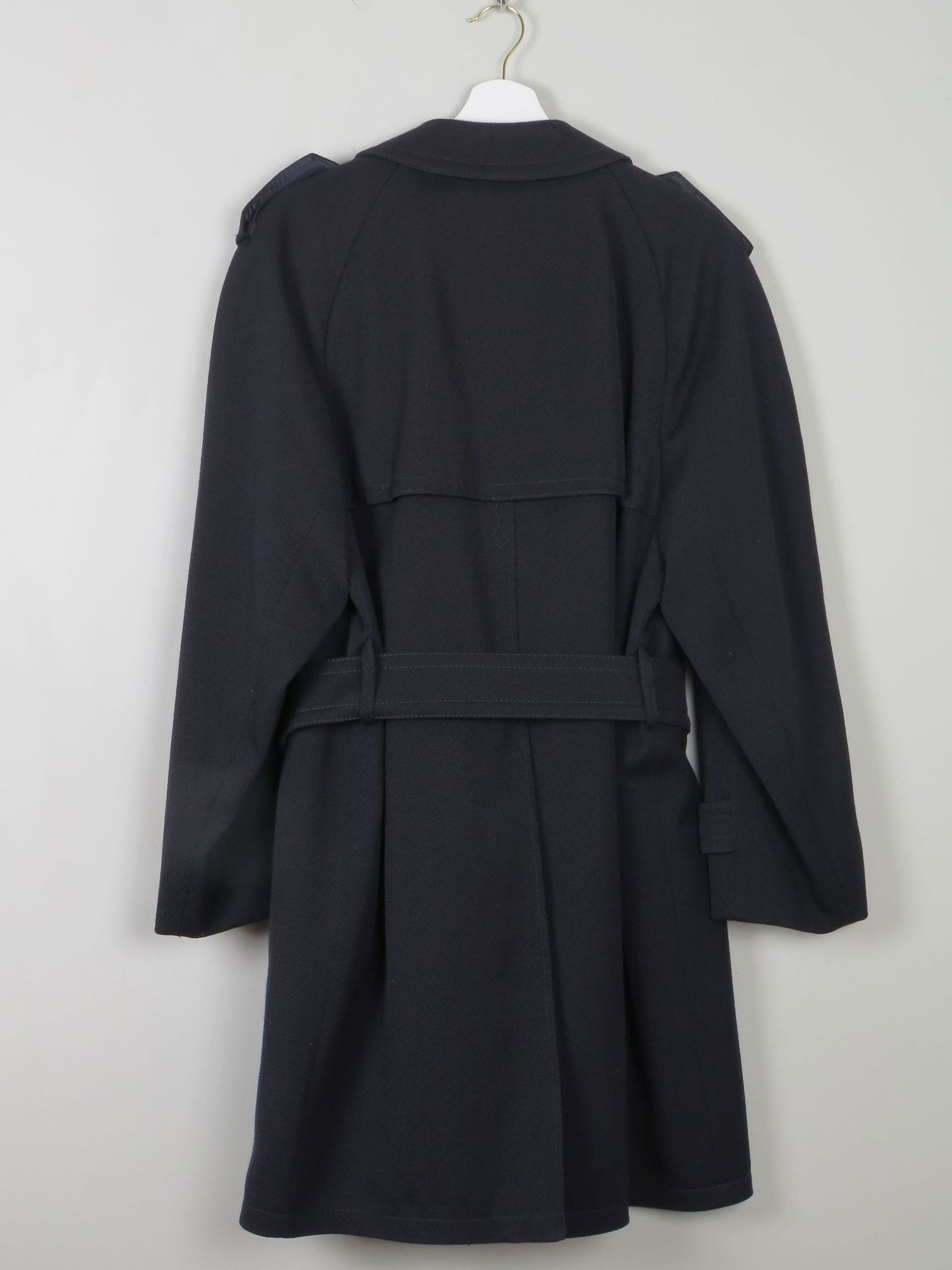 Mens Vintage Short Coat With Belt S - The Harlequin