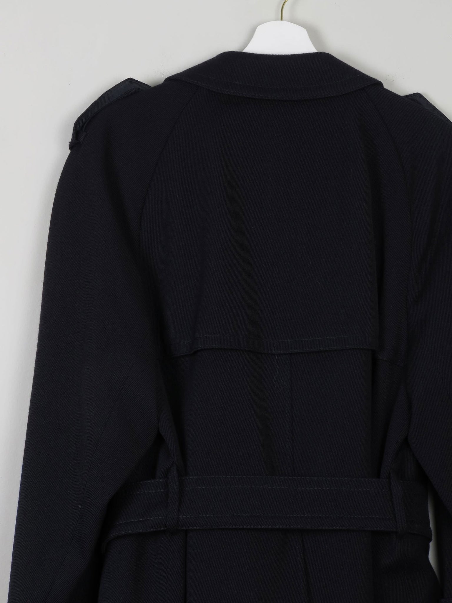 Mens Vintage Short Coat With Belt S - The Harlequin