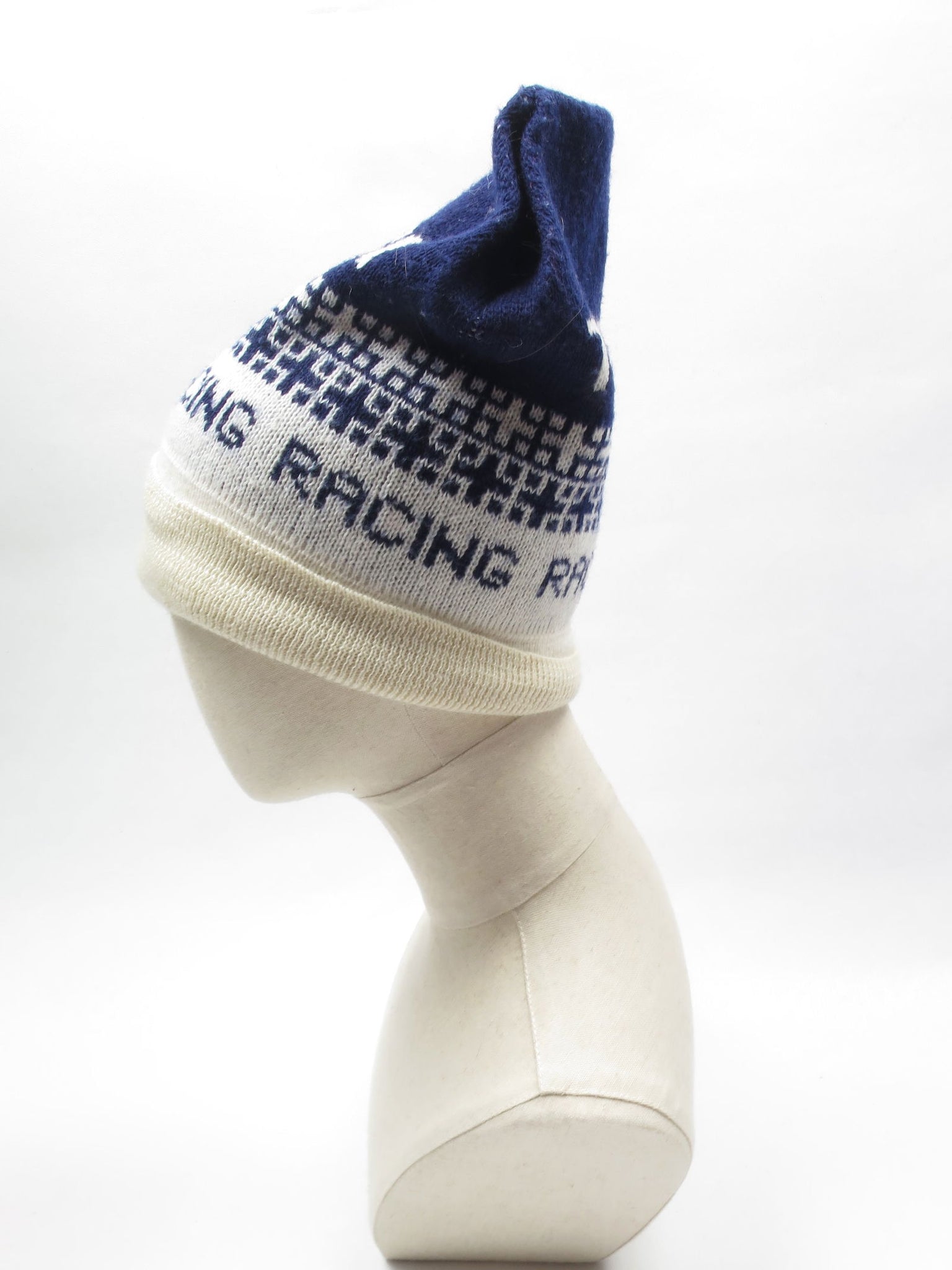 Mens Vintage Ski Hat - The Harlequin