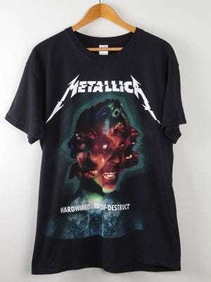 Metallica Vintage T-shirt Hard Wired To Self Destruct  L - The Harlequin