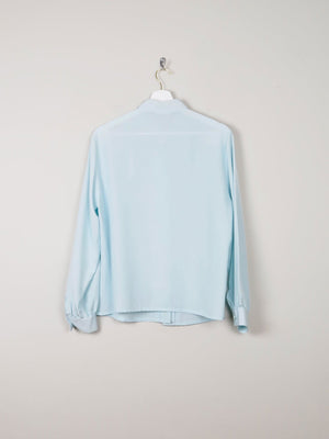 Mint Green Vintage Blouse With Collar M - The Harlequin