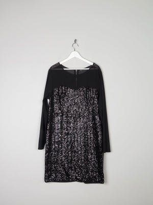 New Black Sequin & Black Dress XL/XXL - The Harlequin