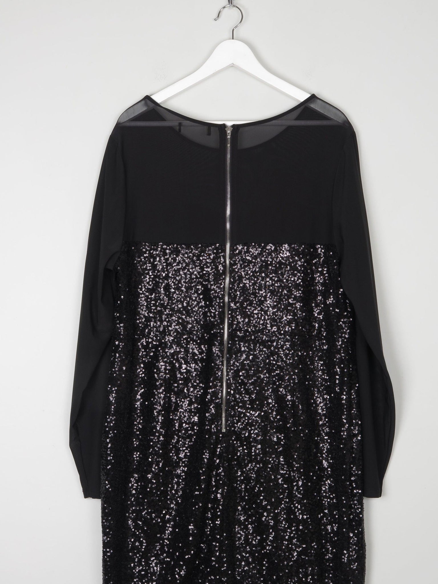 New Black Sequin & Black Dress XL/XXL - The Harlequin