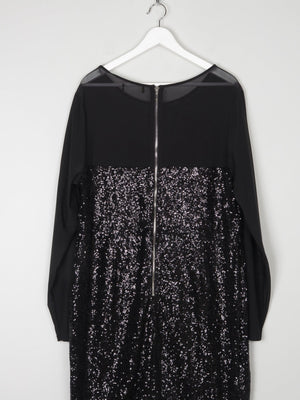 New Black Sequin & Black Dress XL/XXL - The Harlequin