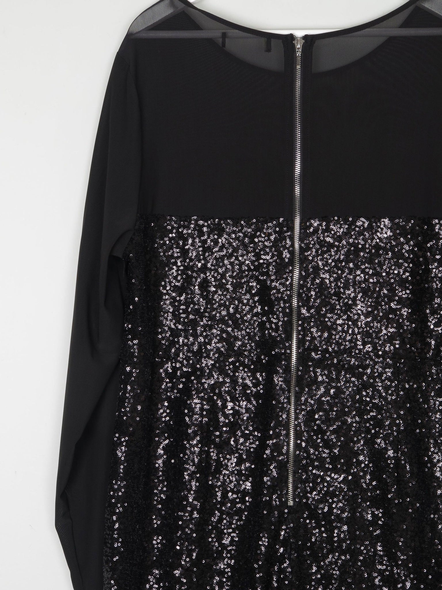 New Black Sequin & Black Dress XL/XXL - The Harlequin