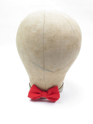 New Dickie Bow Tie On Elastic Available In Red/Burgundy /Navy - The Harlequin