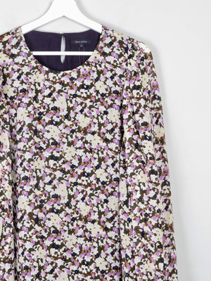 New Floral Vintage Style Marc O Polo Dress With Tag L/XL - The Harlequin