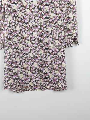 New Floral Vintage Style Marc O Polo Dress With Tag L/XL - The Harlequin