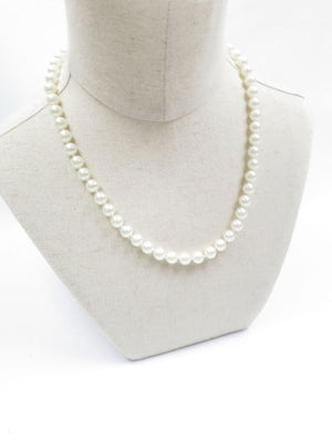 New Short Vintage Style Pearl Necklace - The Harlequin