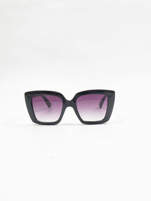 Oversized Square Women’s 70s Style Sunglasses - The Harlequin