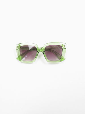 Oversized Square Women’s 70s Style Sunglasses - The Harlequin