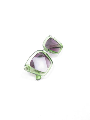 Oversized Square Women’s 70s Style Sunglasses - The Harlequin