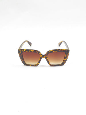 Oversized Square Women’s 70s Style Sunglasses - The Harlequin