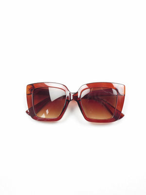 Oversized Square Women’s 70s Style Sunglasses - The Harlequin