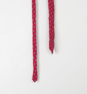 Paco Rabanne Silk Tie Wine Printed - The Harlequin