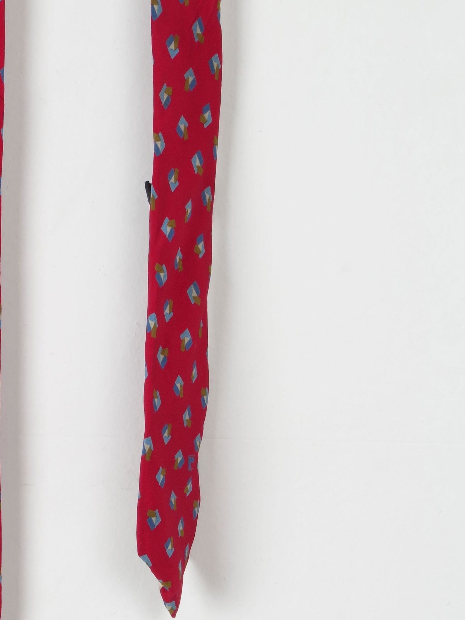 Paco Rabanne Silk Tie Wine Printed - The Harlequin