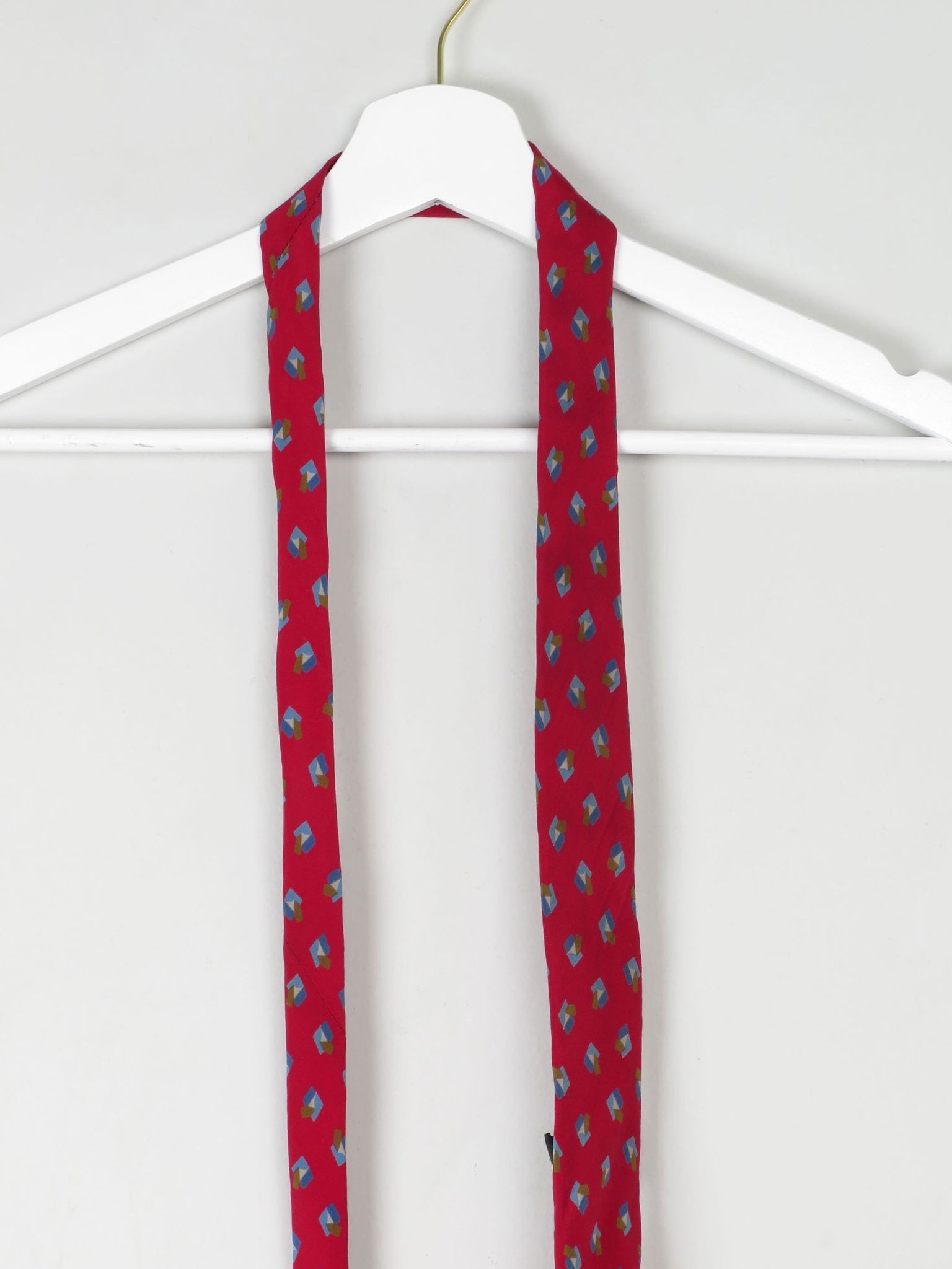 Paco Rabanne Silk Tie Wine Printed - The Harlequin