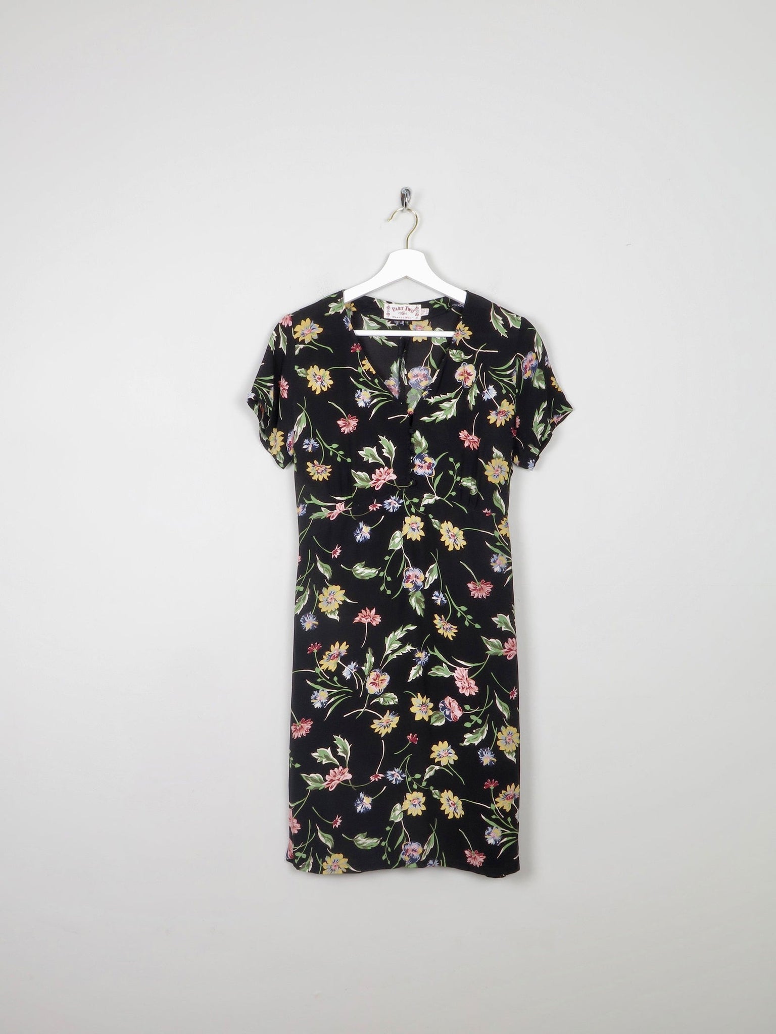 PartTwo Vintage Floral Dress 8/10 - The Harlequin