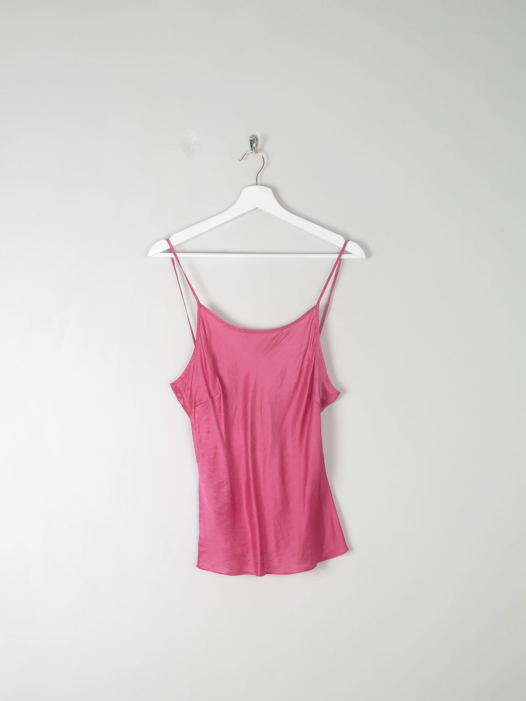 Pink Silk Camisole Top S/M - The Harlequin