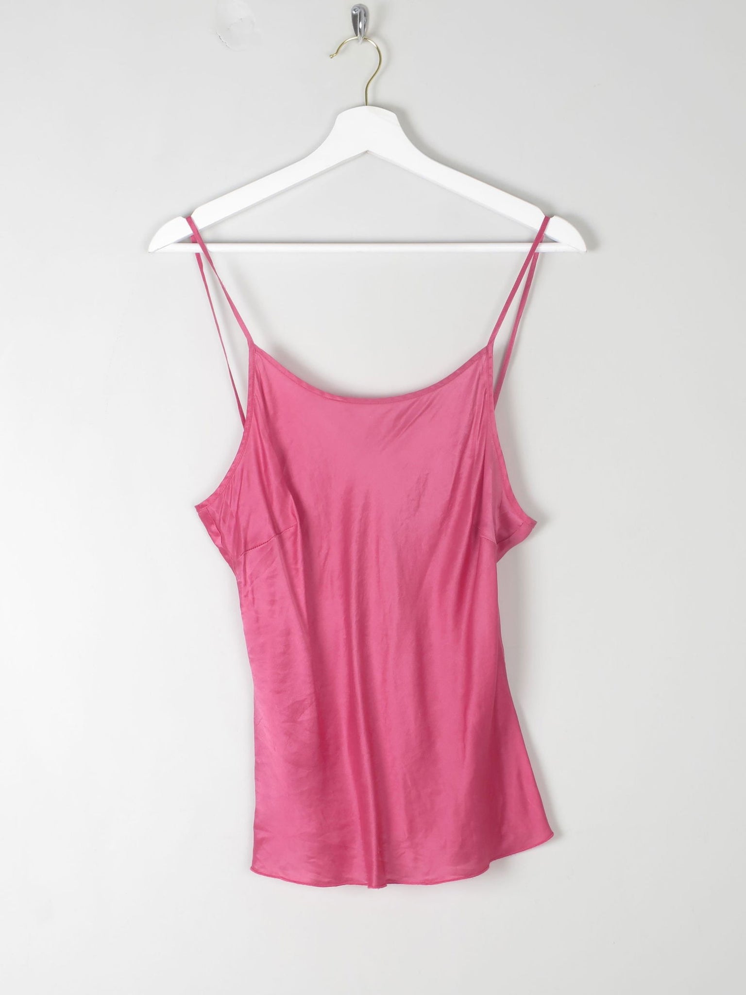 Pink Silk Camisole Top S/M - The Harlequin