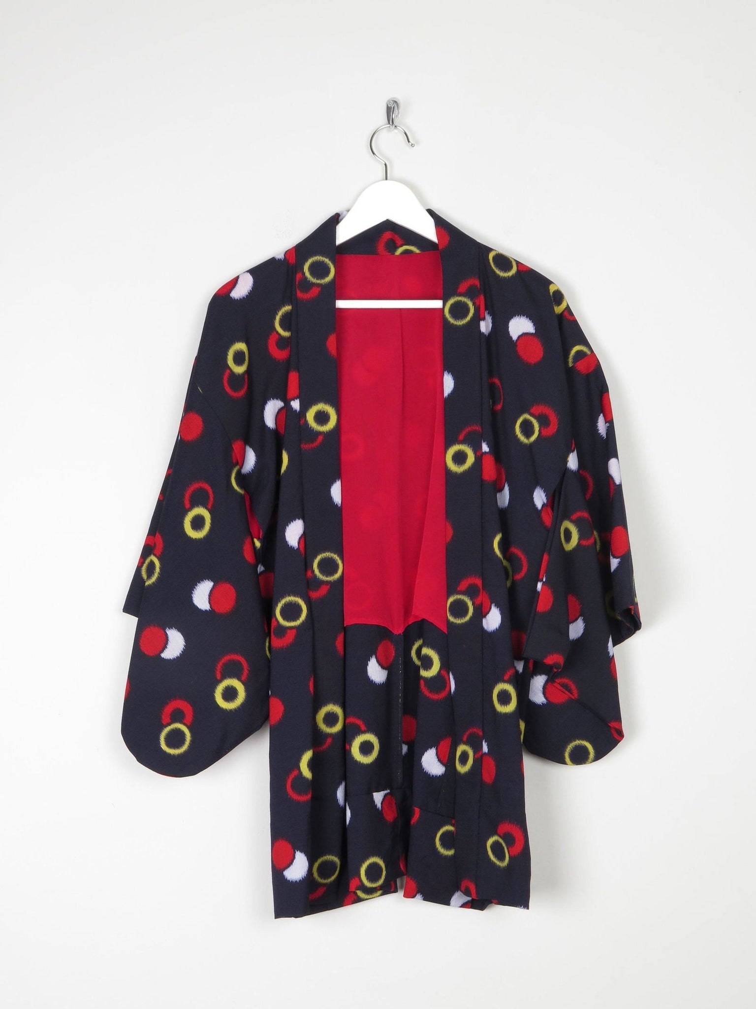 Polka Dot Vintage Kimono M - The Harlequin