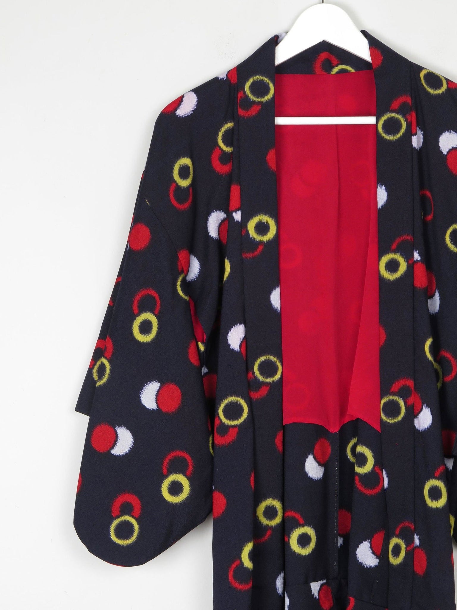 Polka Dot Vintage Kimono M - The Harlequin