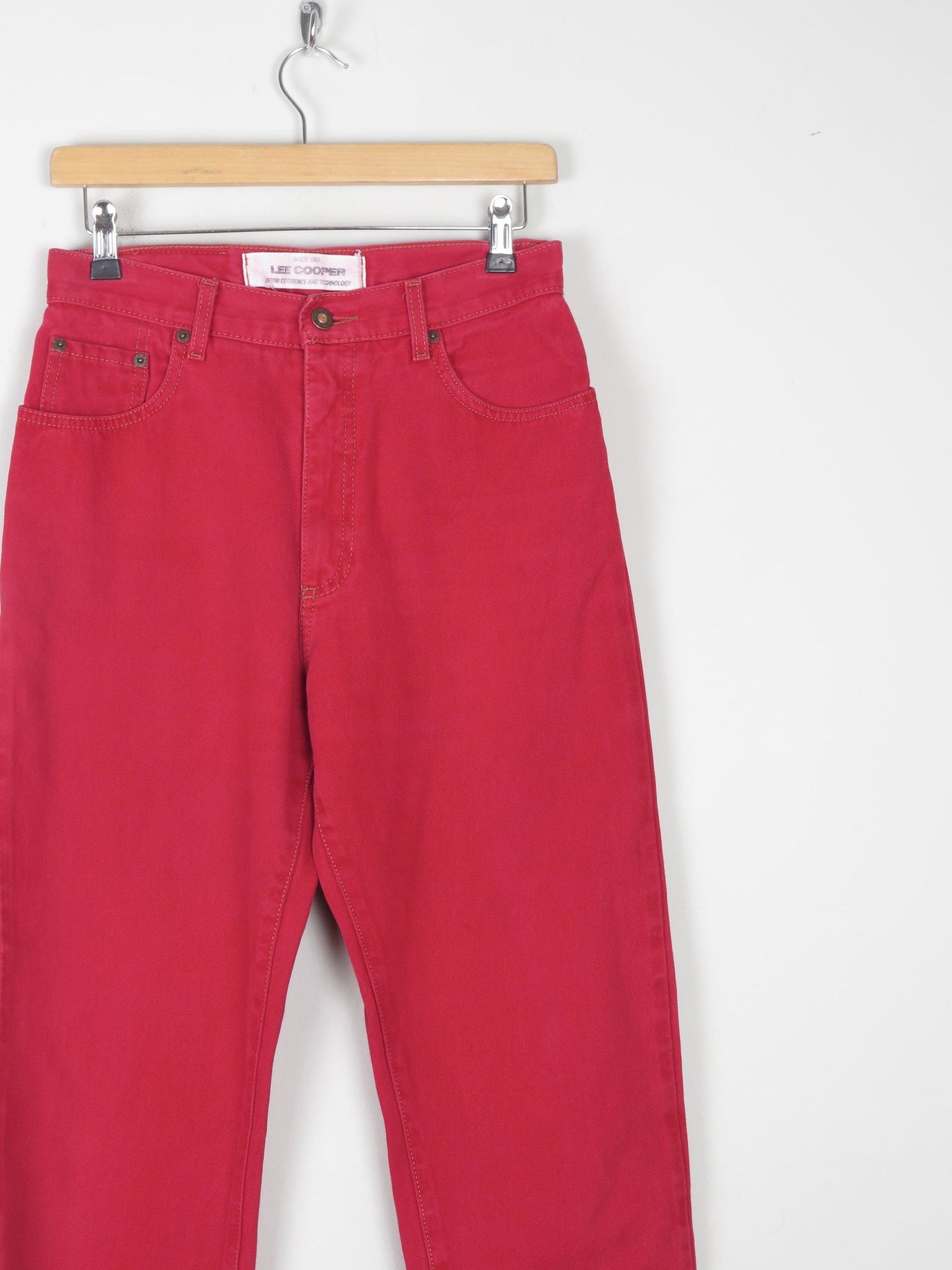 Red Lee Cooper Vintage Jeans 29W - The Harlequin