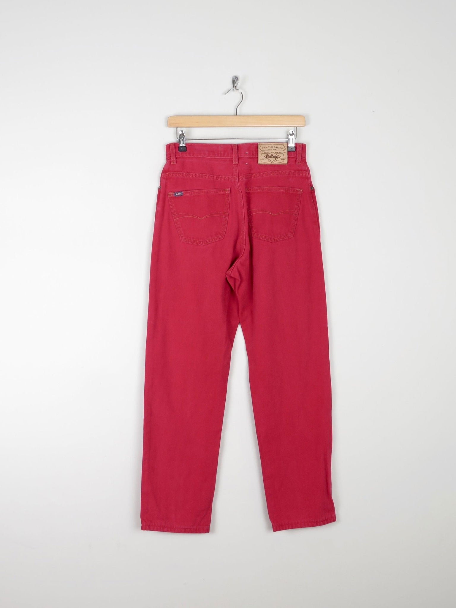 Red Lee Cooper Vintage Jeans 29W - The Harlequin