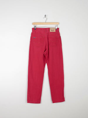Red Lee Cooper Vintage Jeans 29W - The Harlequin