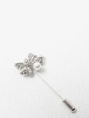 Vintage Style Diamanté Scarf Pin - The Harlequin
