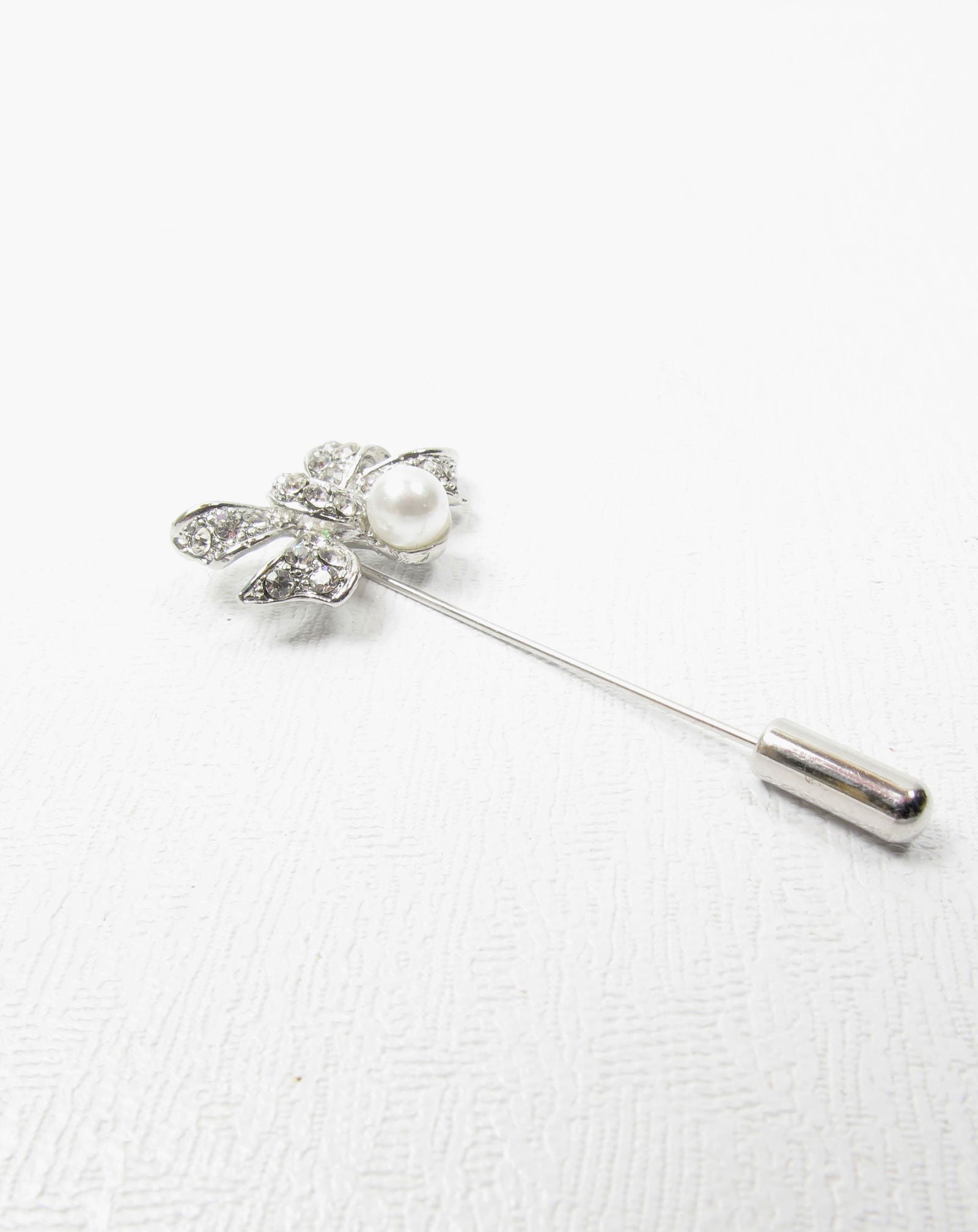 Vintage Style Diamanté Scarf Pin - The Harlequin