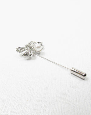 Vintage Style Diamanté Scarf Pin - The Harlequin