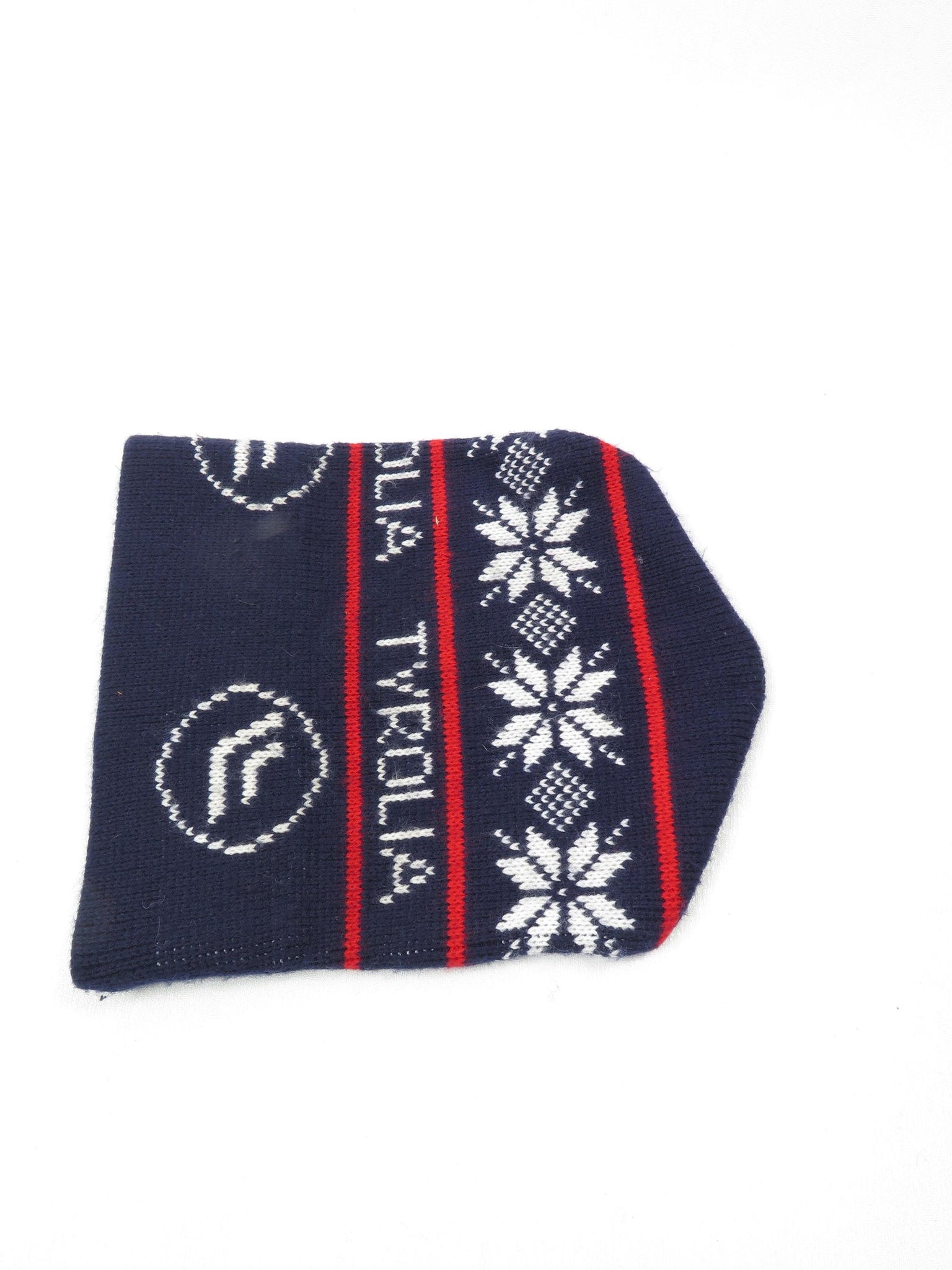 Vintage Tyrolia Ski Hat Navy & Red - The Harlequin
