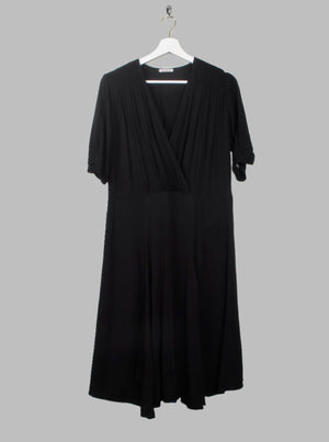 Vintage 1940s  Style Black Dress Just In Case L - The Harlequin