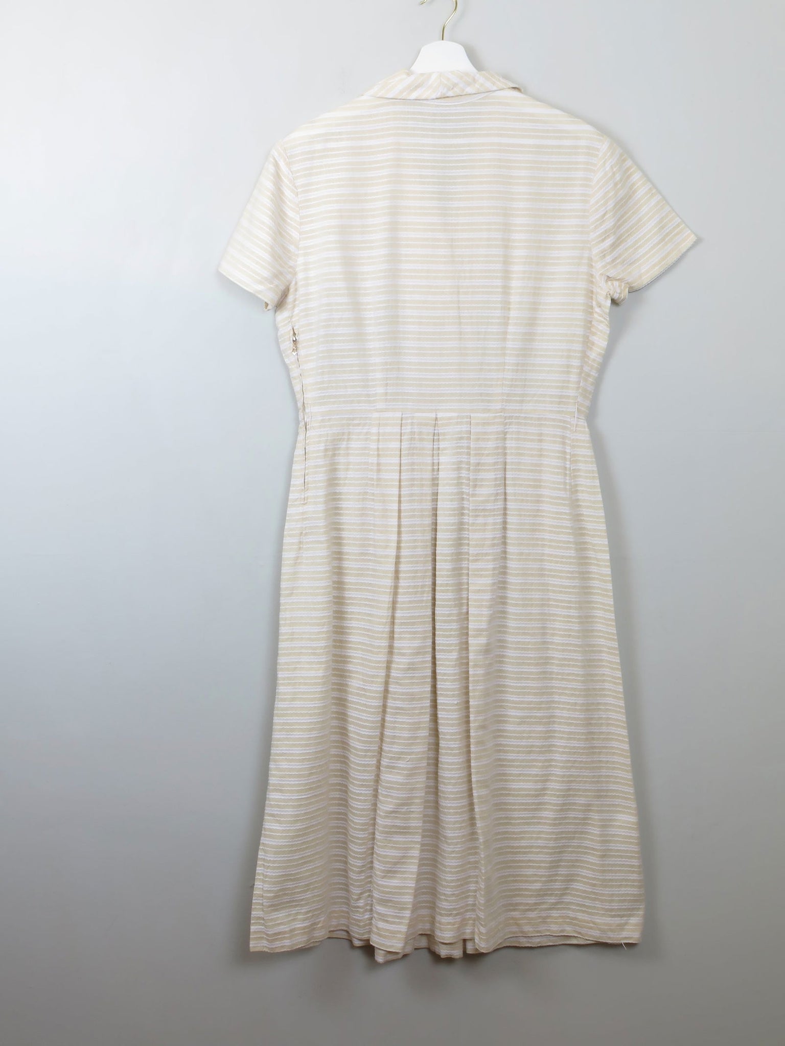 Vintage 1950s Buttermilk Dress M - The Harlequin