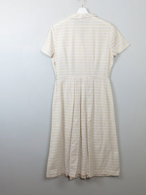 Vintage 1950s Buttermilk Dress M - The Harlequin