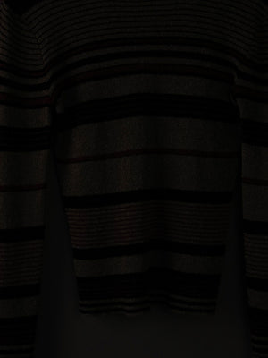 Vintage 1970s Velvet With Lurex Pinstripes S - The Harlequin