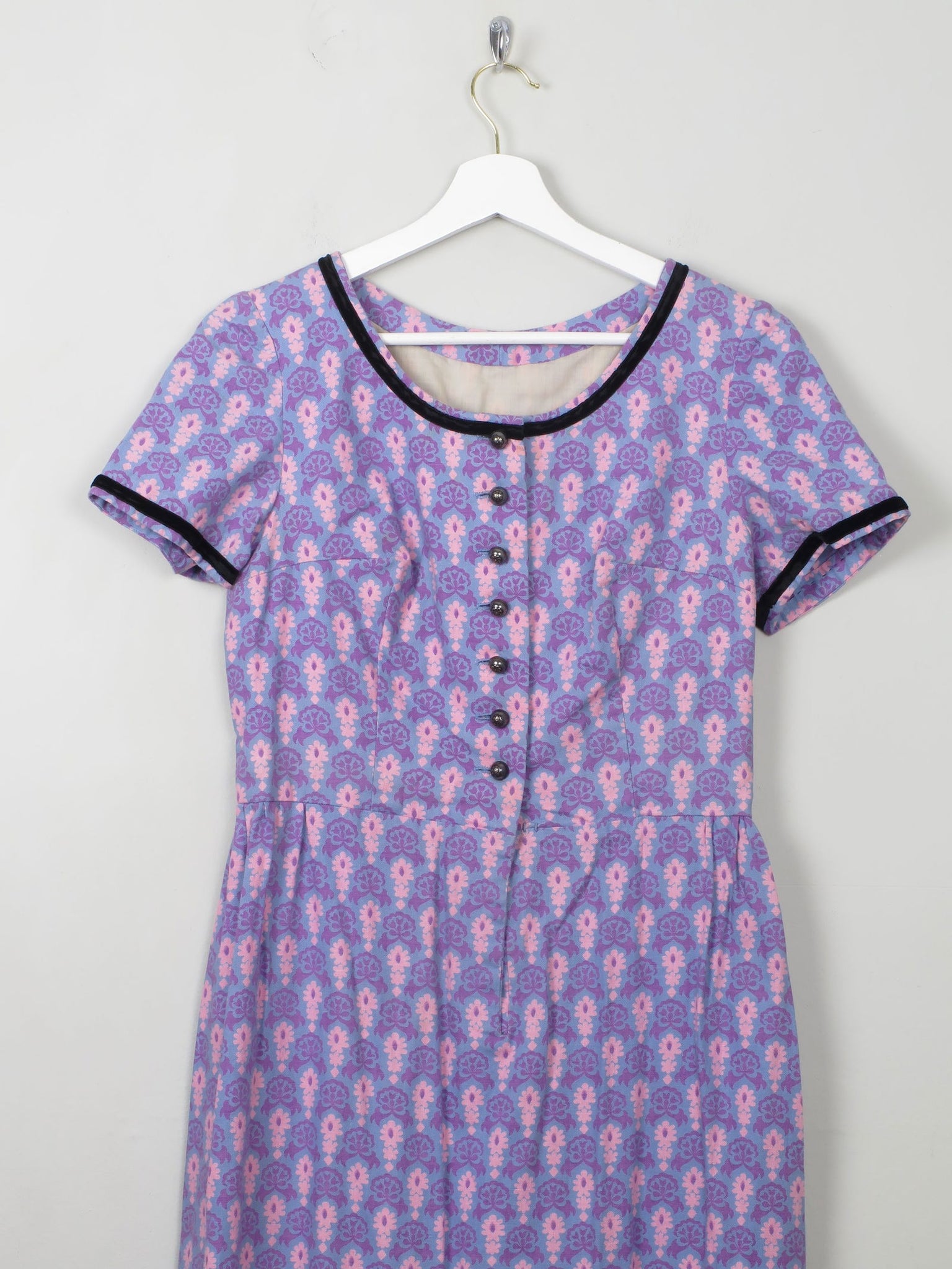 Vintage Austrian Durndal Dress S - The Harlequin