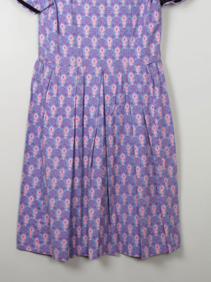 Vintage Austrian Durndal Dress S - The Harlequin