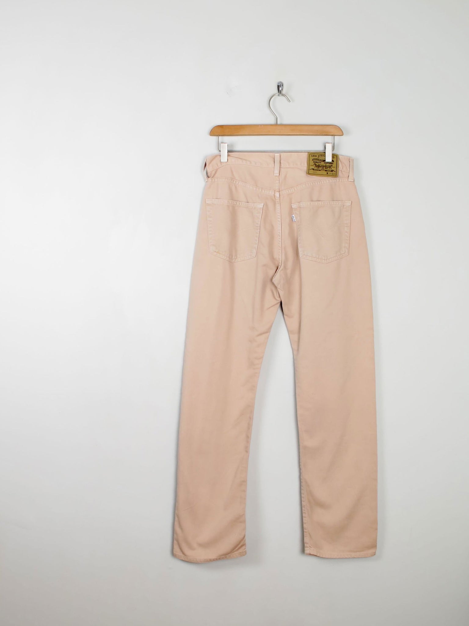 Vintage Beige Levis 551s 31”W 32”L - The Harlequin