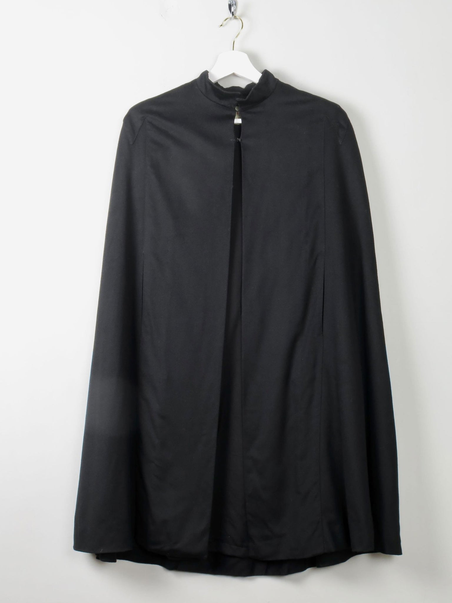 Vintage Black 1940s Cape By Miss Atkins S - The Harlequin