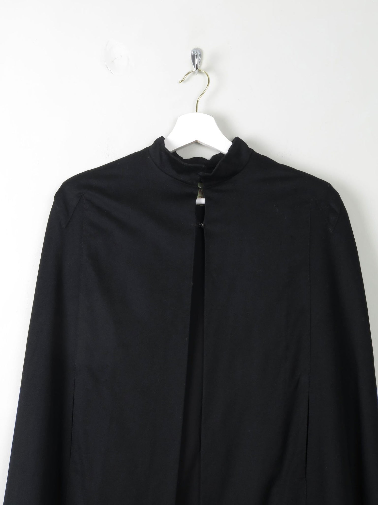 Vintage Black 1940s Cape By Miss Atkins S - The Harlequin