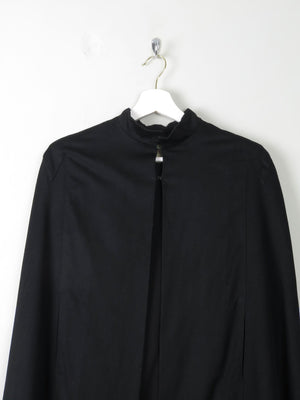 Vintage Black 1940s Cape By Miss Atkins S - The Harlequin