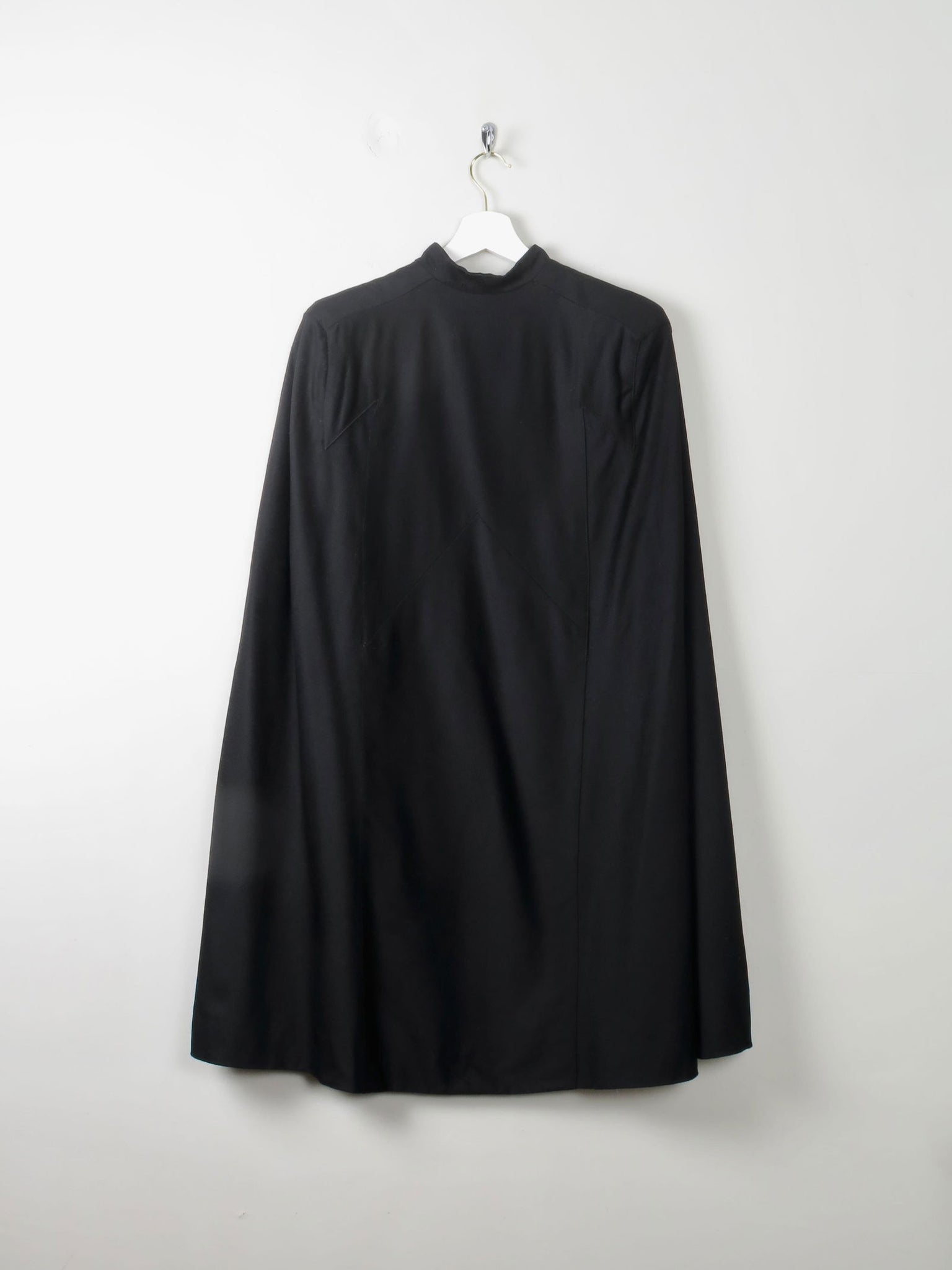 Vintage Black 1940s Cape By Miss Atkins S - The Harlequin