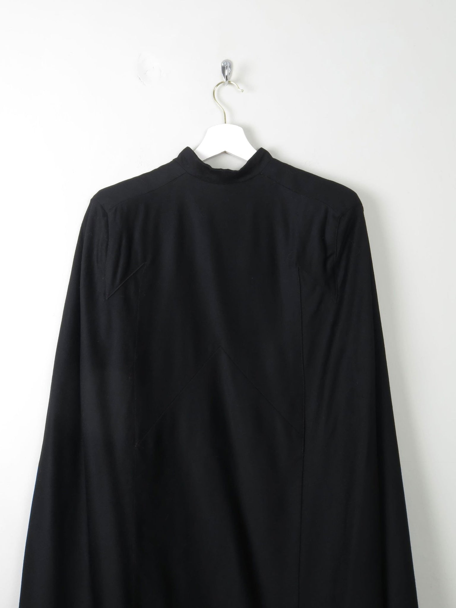 Vintage Black 1940s Cape By Miss Atkins S - The Harlequin