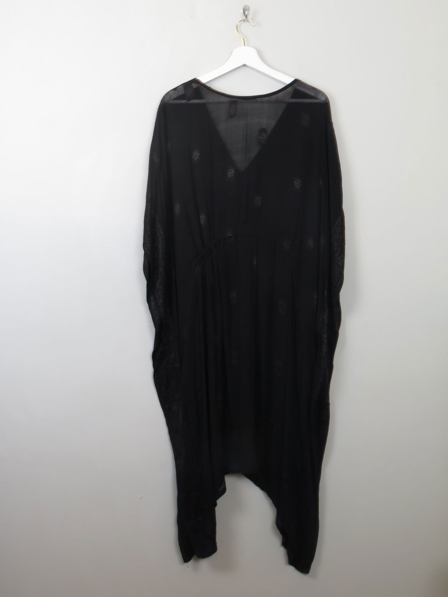Vintage Black Ethic Kaftan Dress One Size - The Harlequin