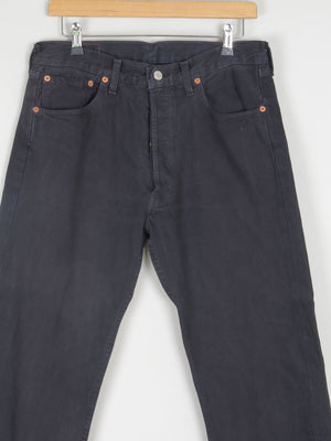 Vintage Black Levi's 501's 32/32 - The Harlequin