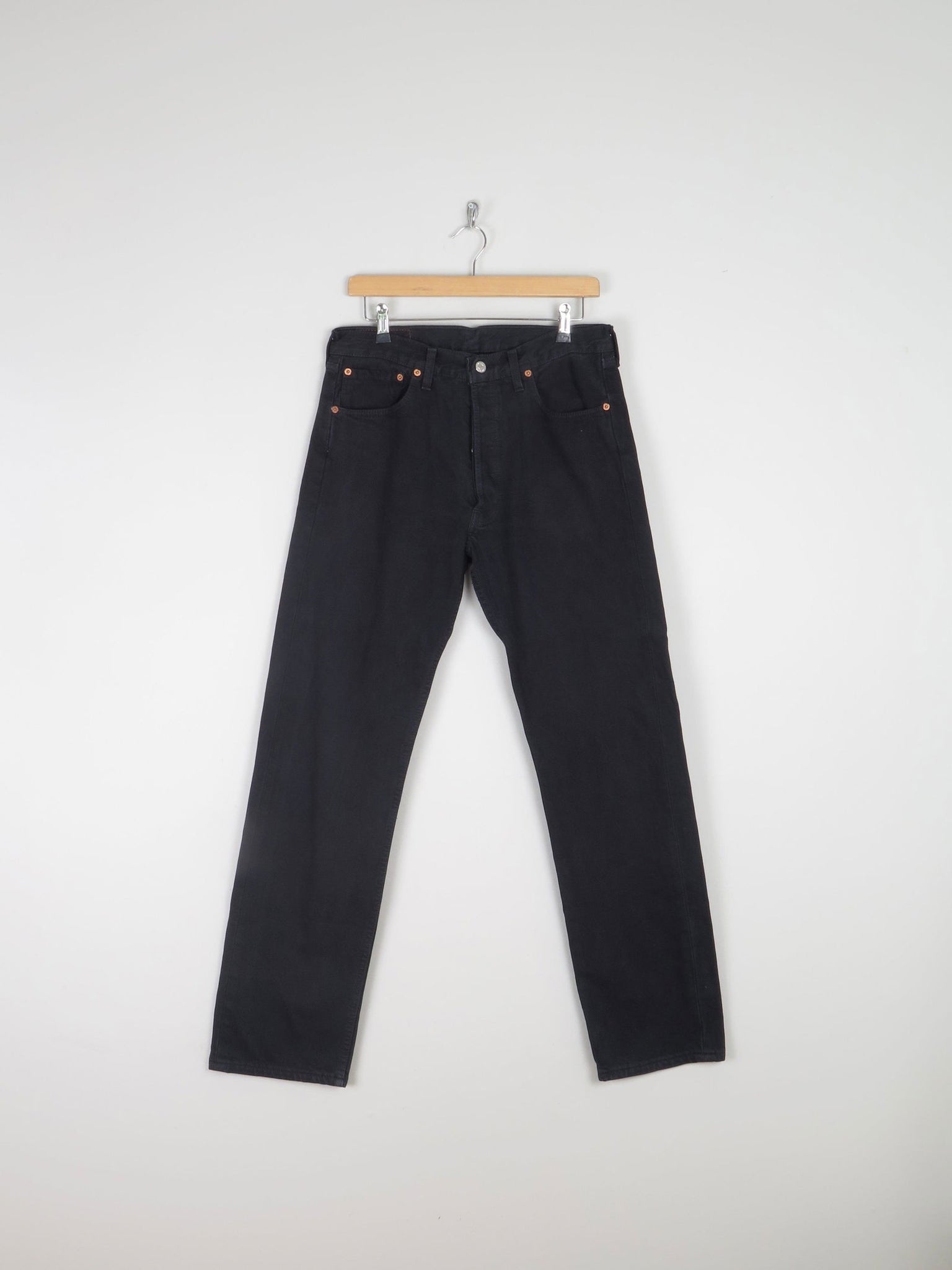 Vintage Black Levi's 501's 32/32 - The Harlequin